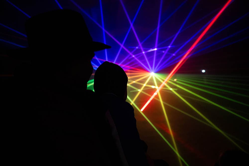 Licht-Laser-Show