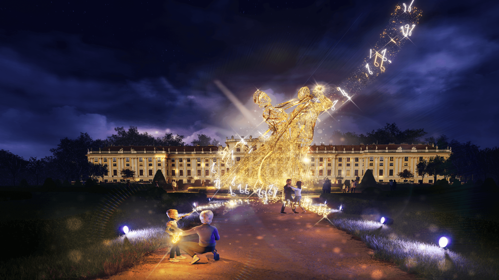 Das märchenhafte Spektakel entführt von 15.11. bis 17.01.24 in das zauberhafte Winterwonderland Wien im Schloss Schönbrunn.